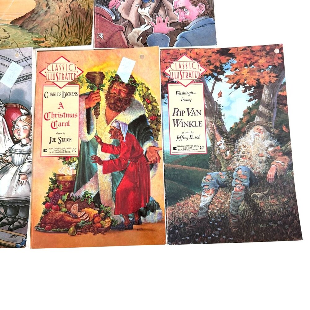 Classic Illustrated Comic Books Lot 12 Secret Agent Tom Sawyer Moby Dick Berkley - Picture 4 of 10